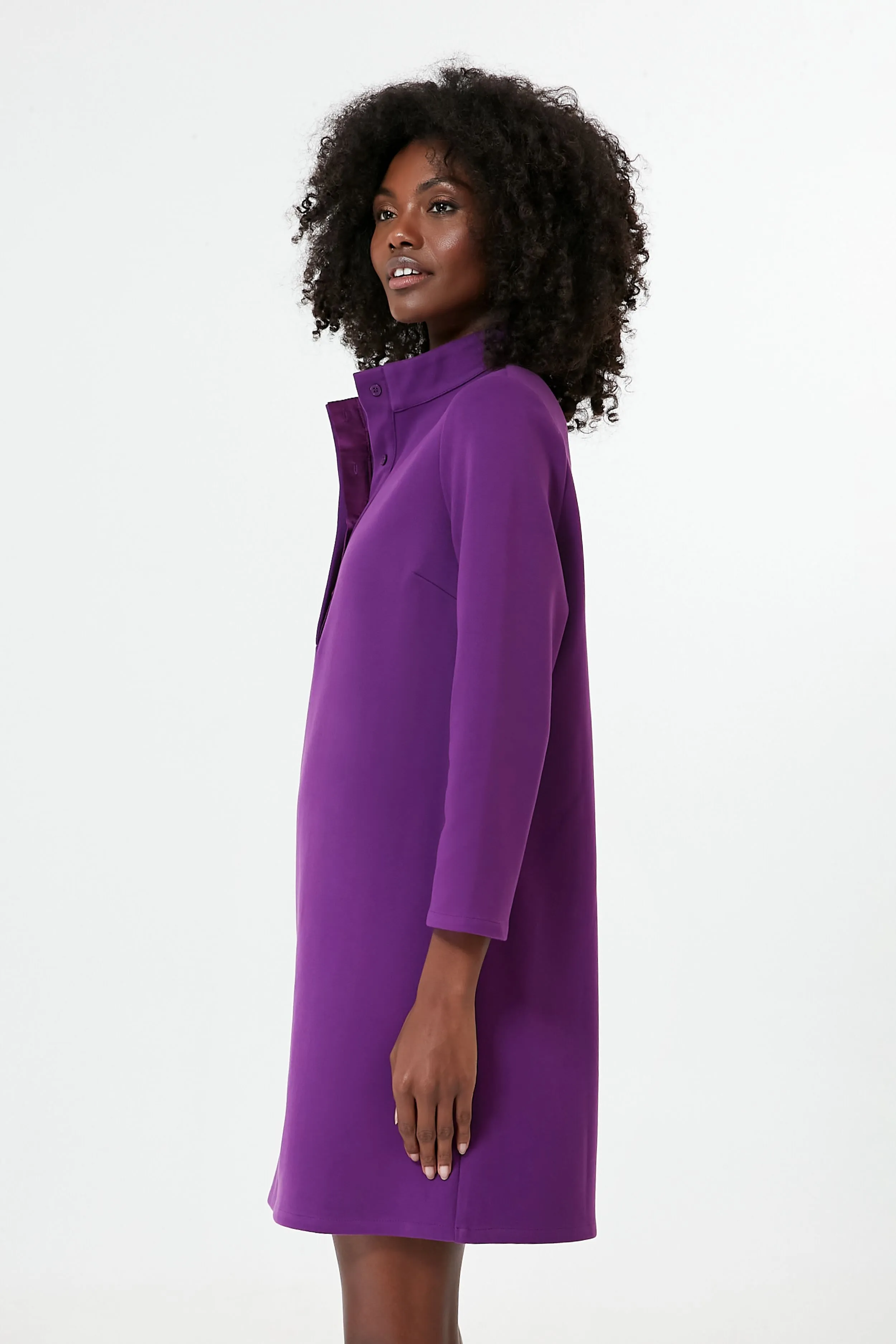 Aubergine Avery Dress