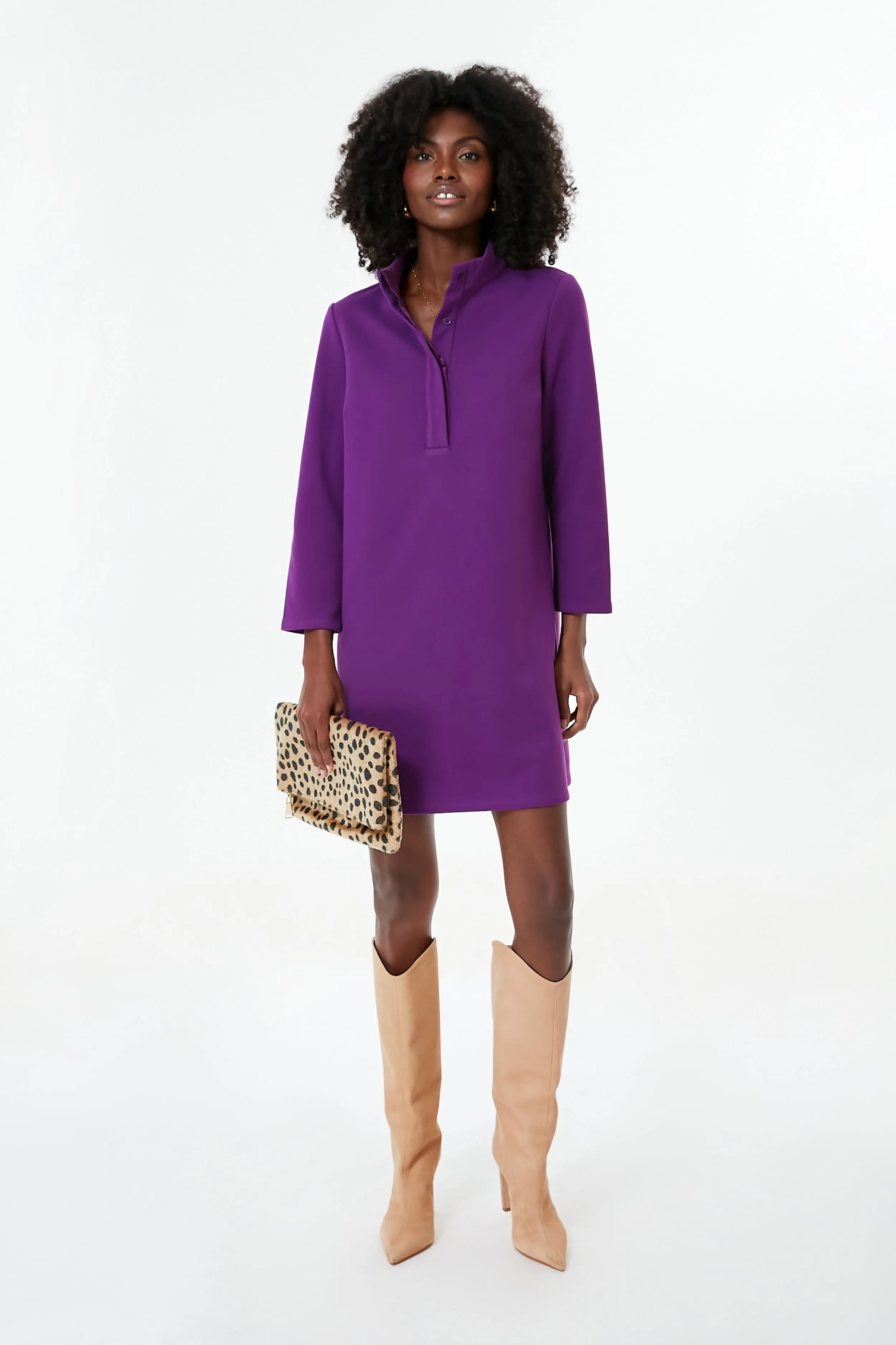 Aubergine Avery Dress