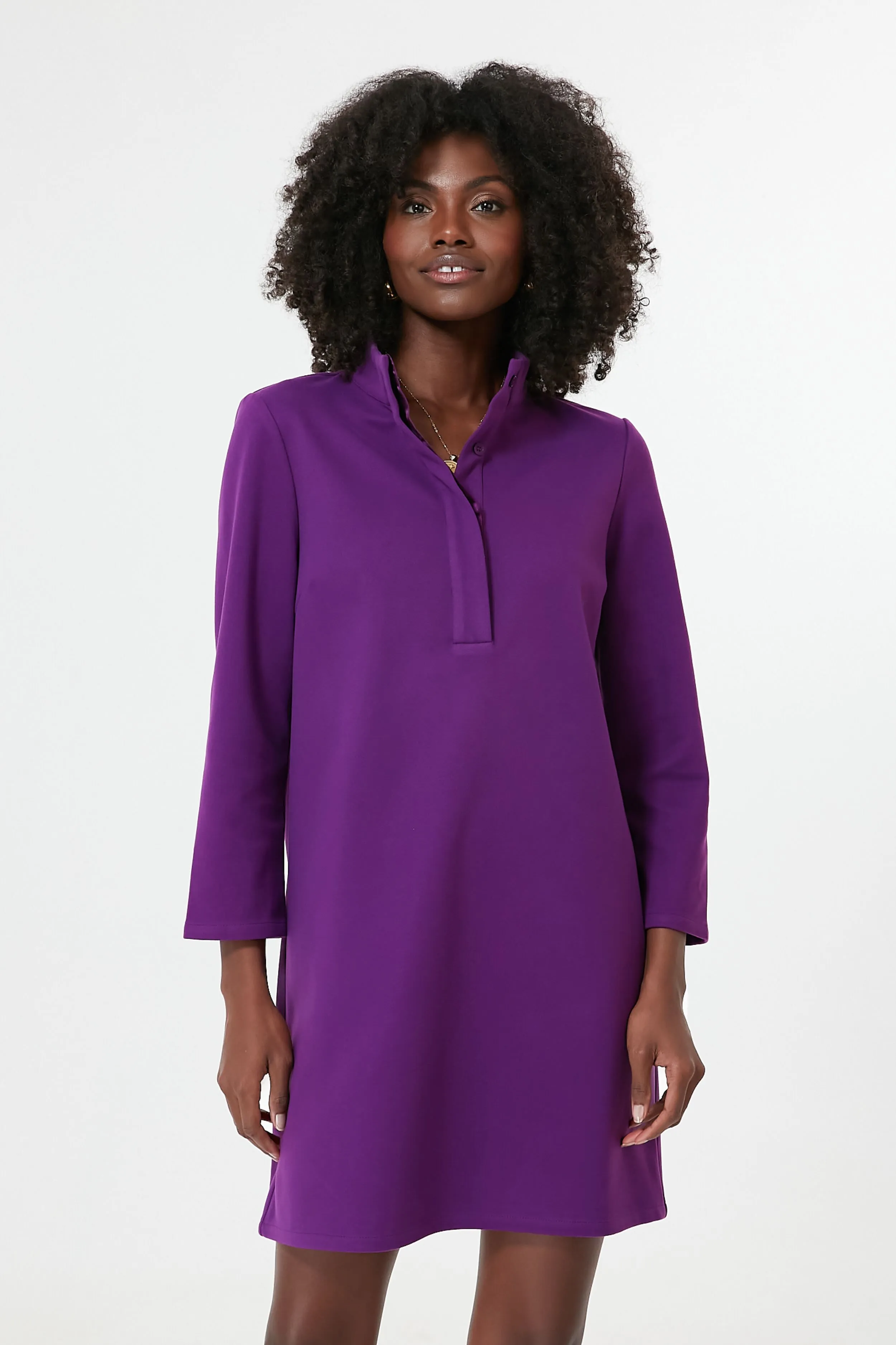 Aubergine Avery Dress