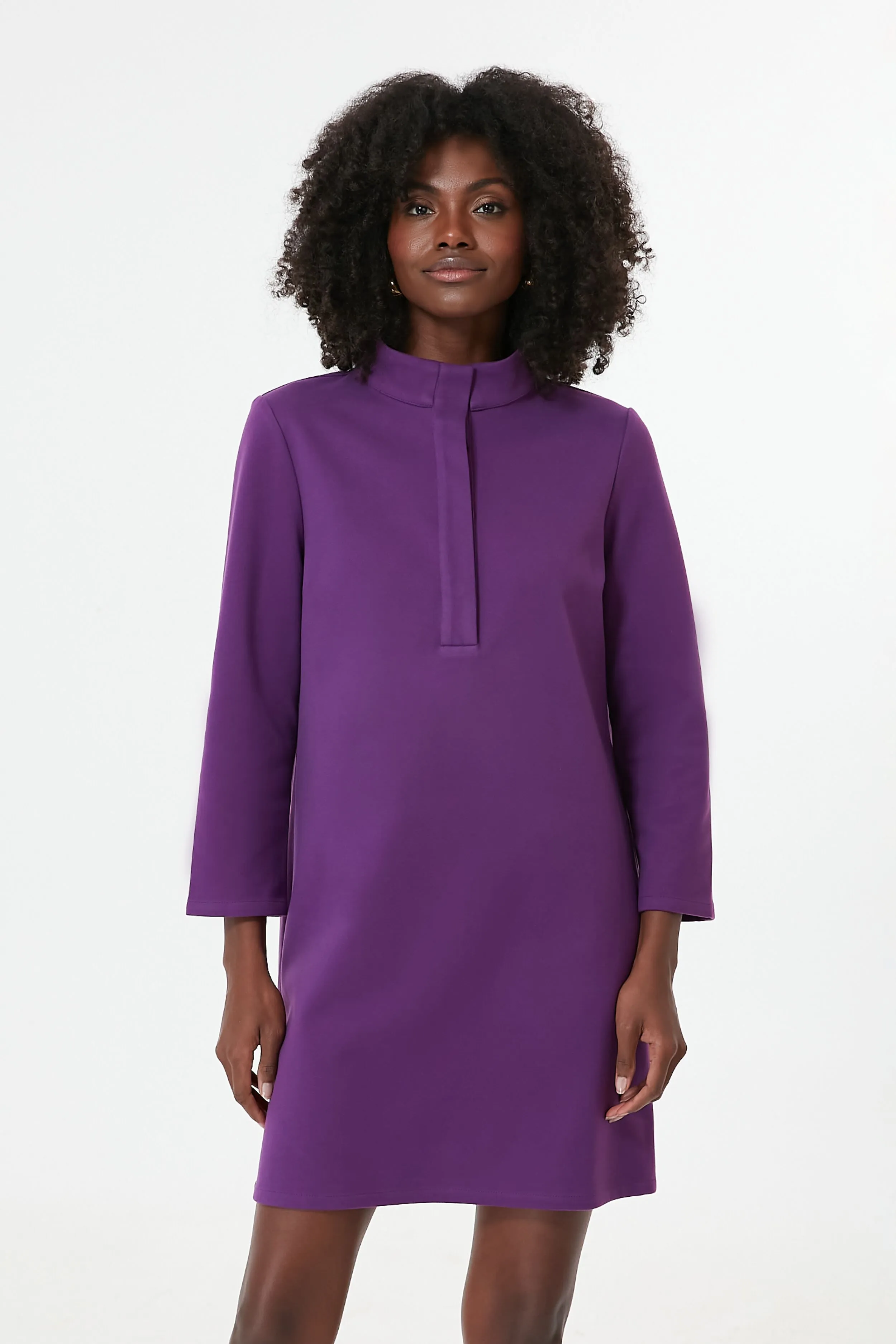 Aubergine Avery Dress