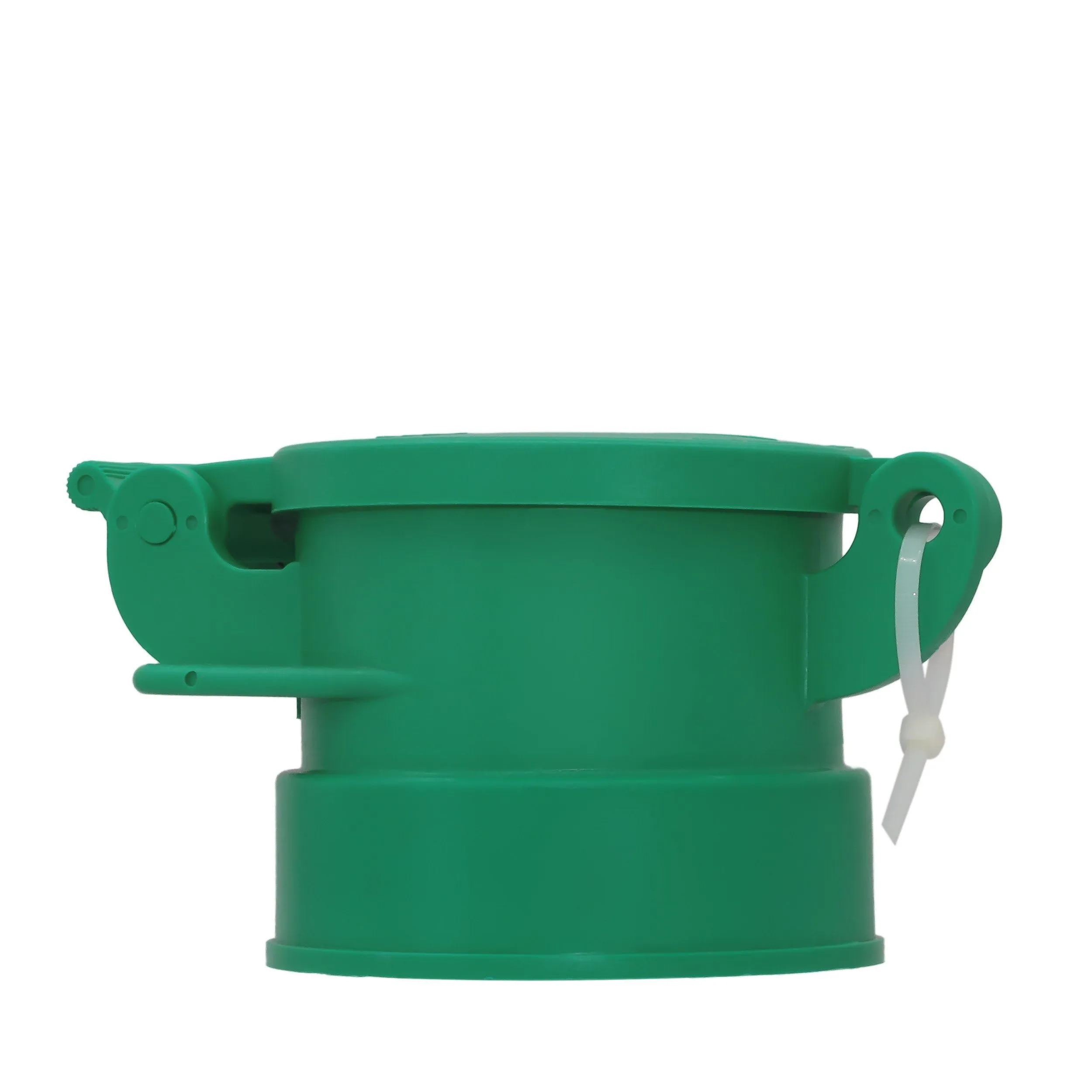 Enviro Design Products: FootLoose RV Site Sewer Cap, 4" Green Female