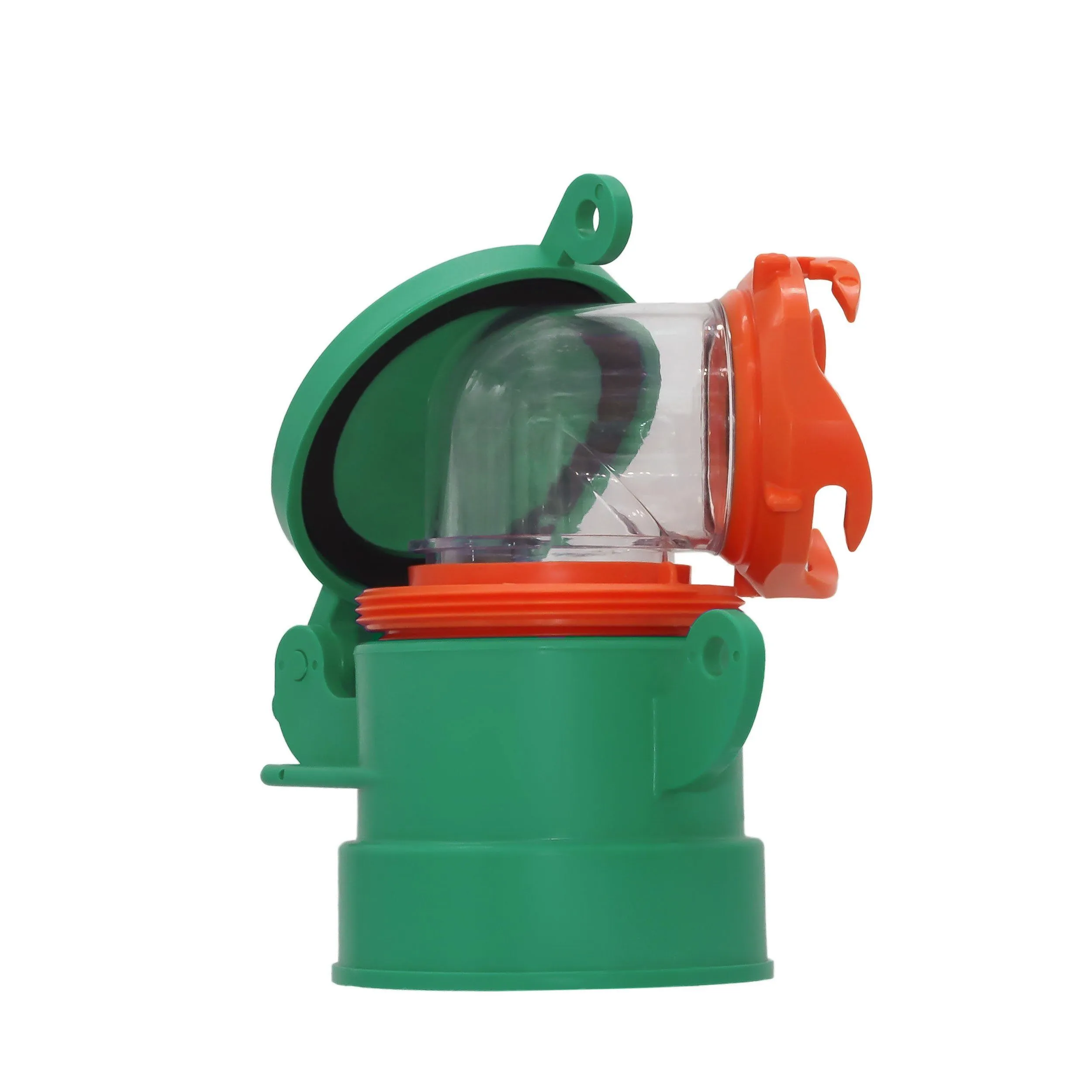 Enviro Design Products: FootLoose RV Site Sewer Cap, 4" Green Female