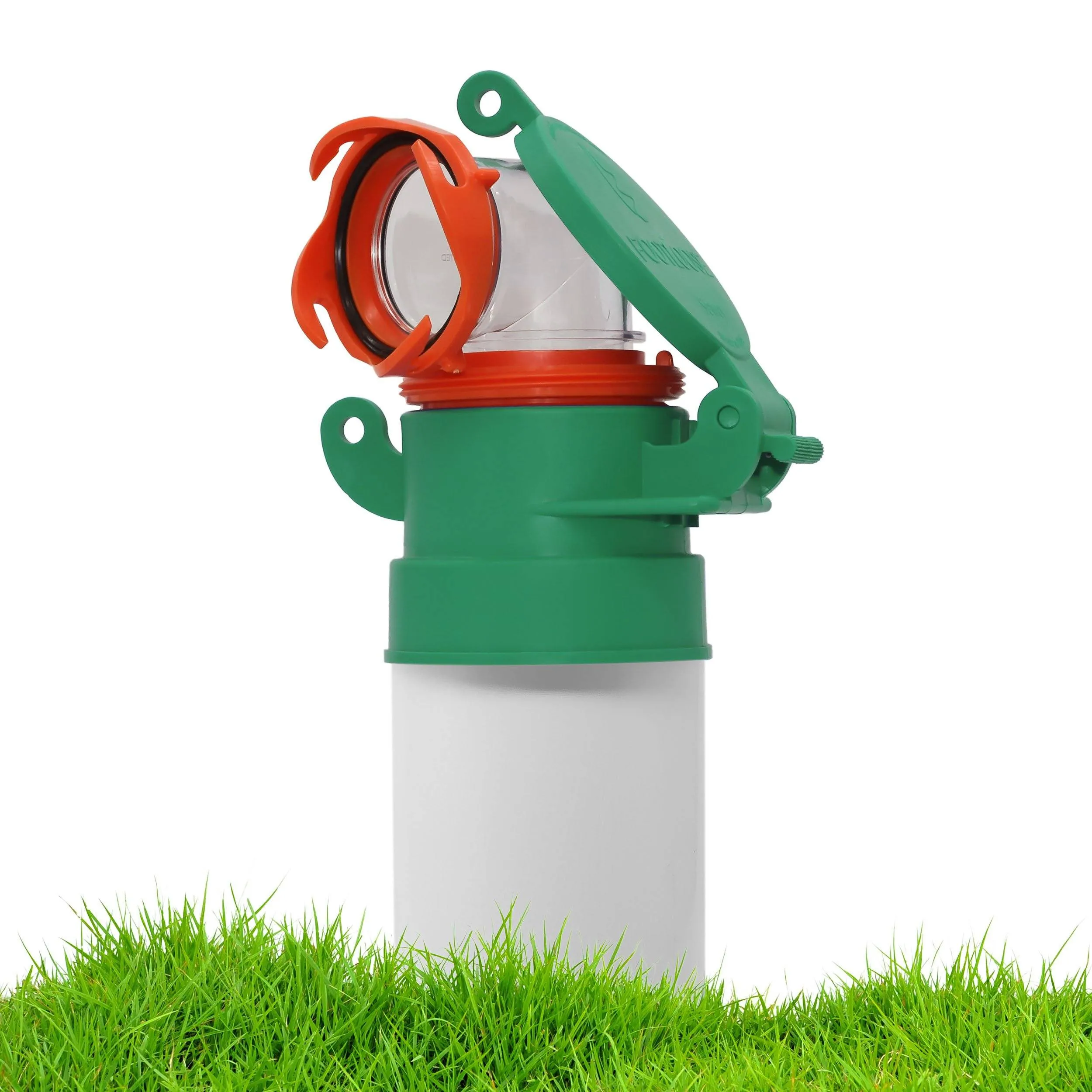 Enviro Design Products: FootLoose RV Site Sewer Cap, 4" Green Female