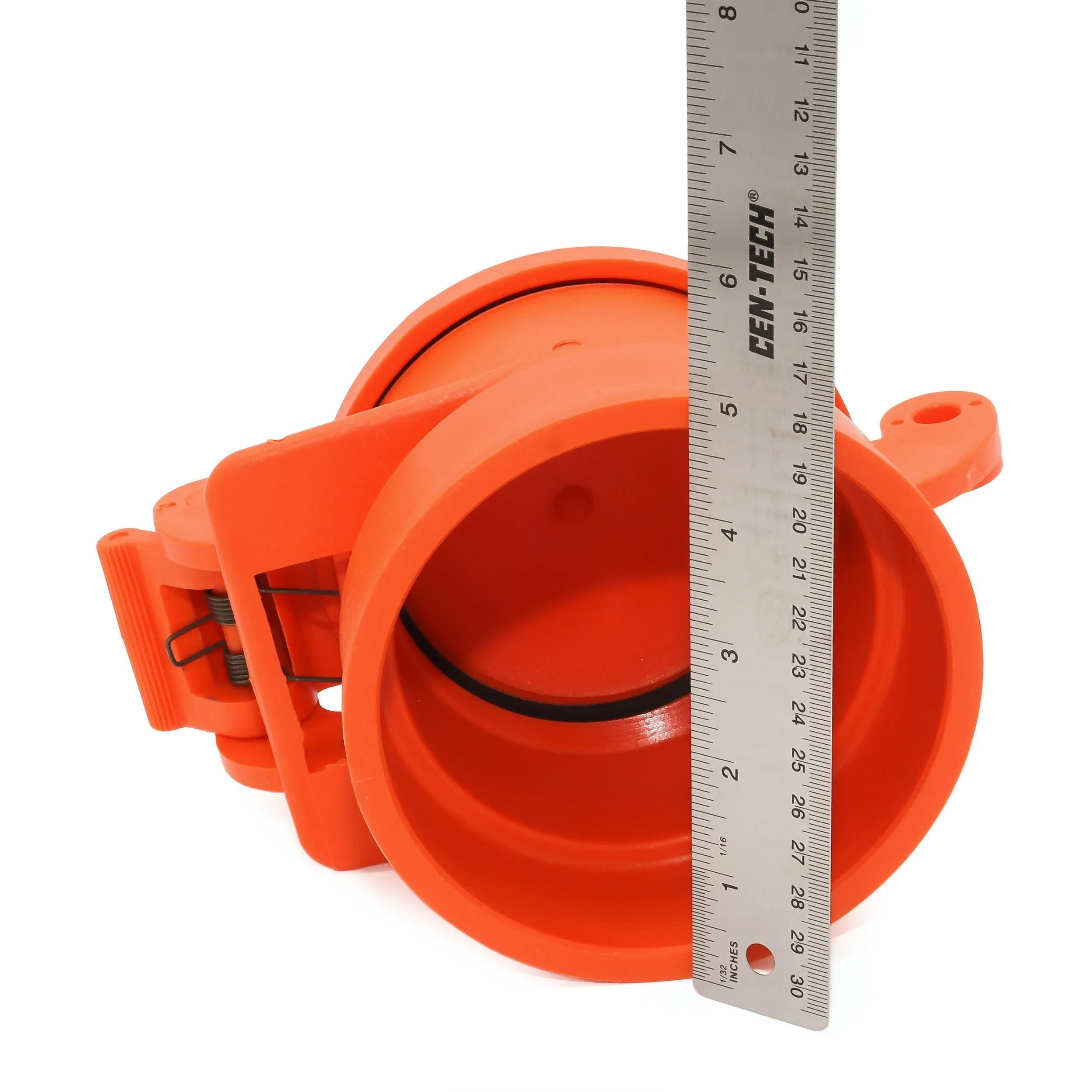 Enviro Design Products: FootLoose RV Site Sewer Cap, 4" Green Female