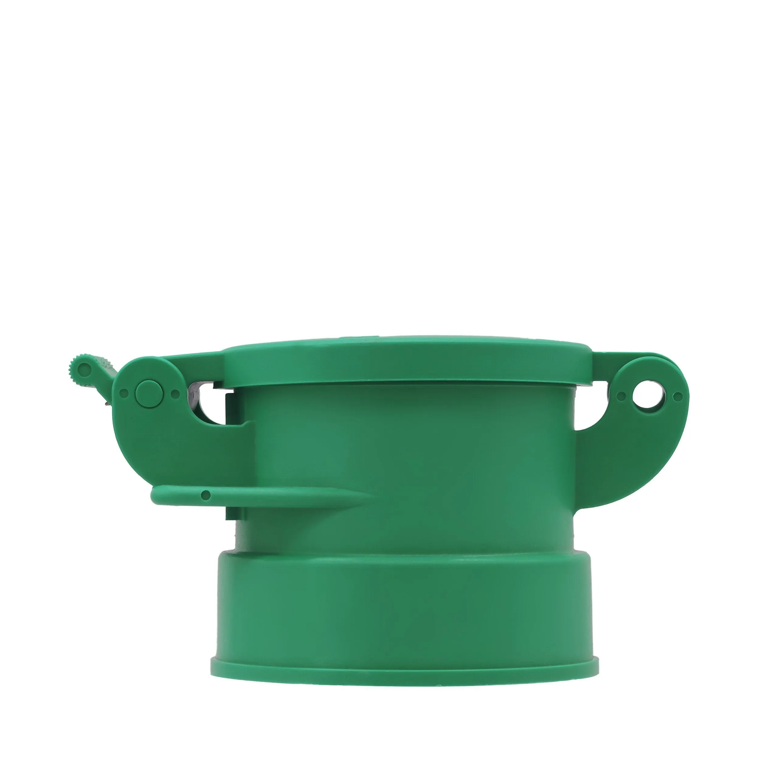 Enviro Design Products: FootLoose RV Site Sewer Cap, 4" Green Female