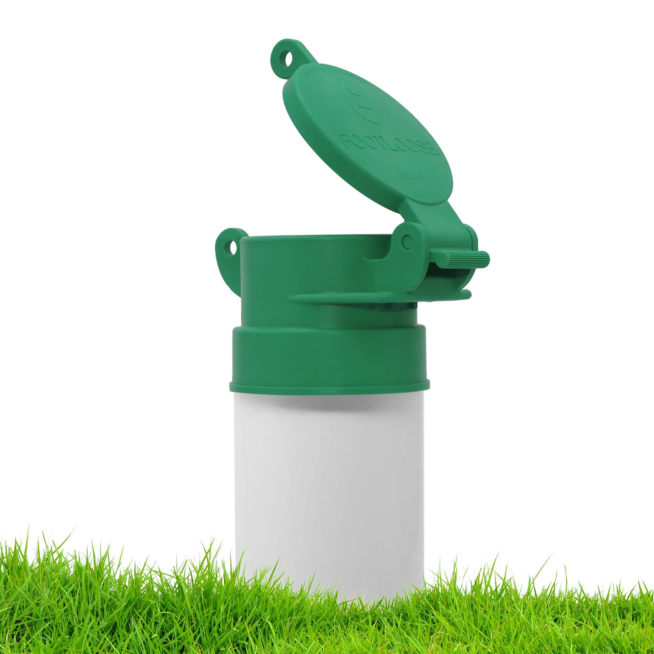 Enviro Design Products: FootLoose RV Site Sewer Cap, 4" Green Female