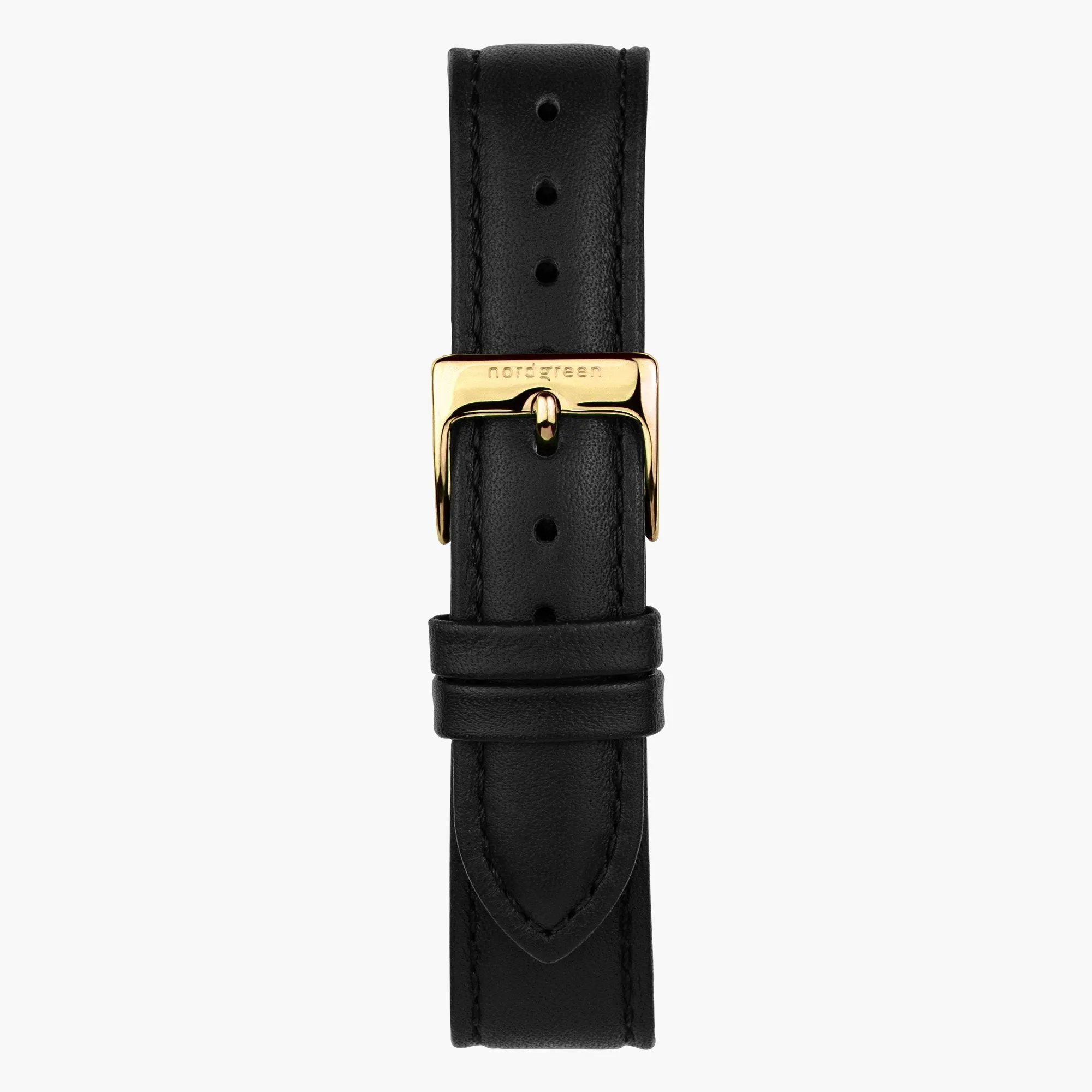 Native | White Dial - Black Leather