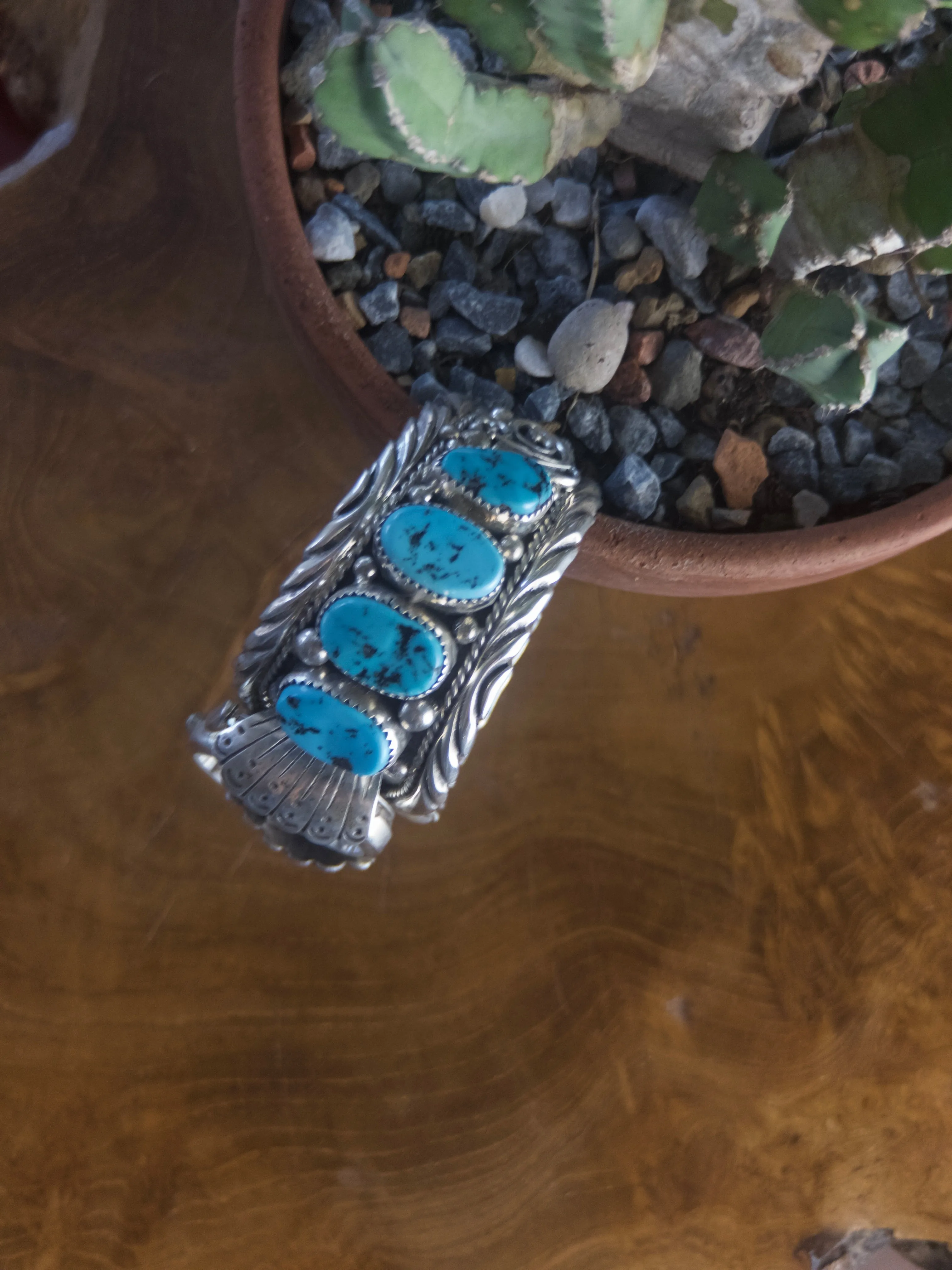 Navajo Turquoise Watch