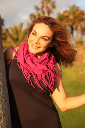 SWEET VIRTUES Women's and Men's -Integrity- Fringe Scarf