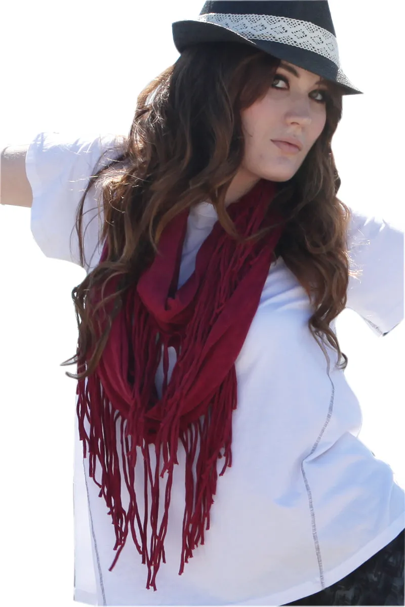 SWEET VIRTUES Women's and Men's -Integrity- Fringe Scarf