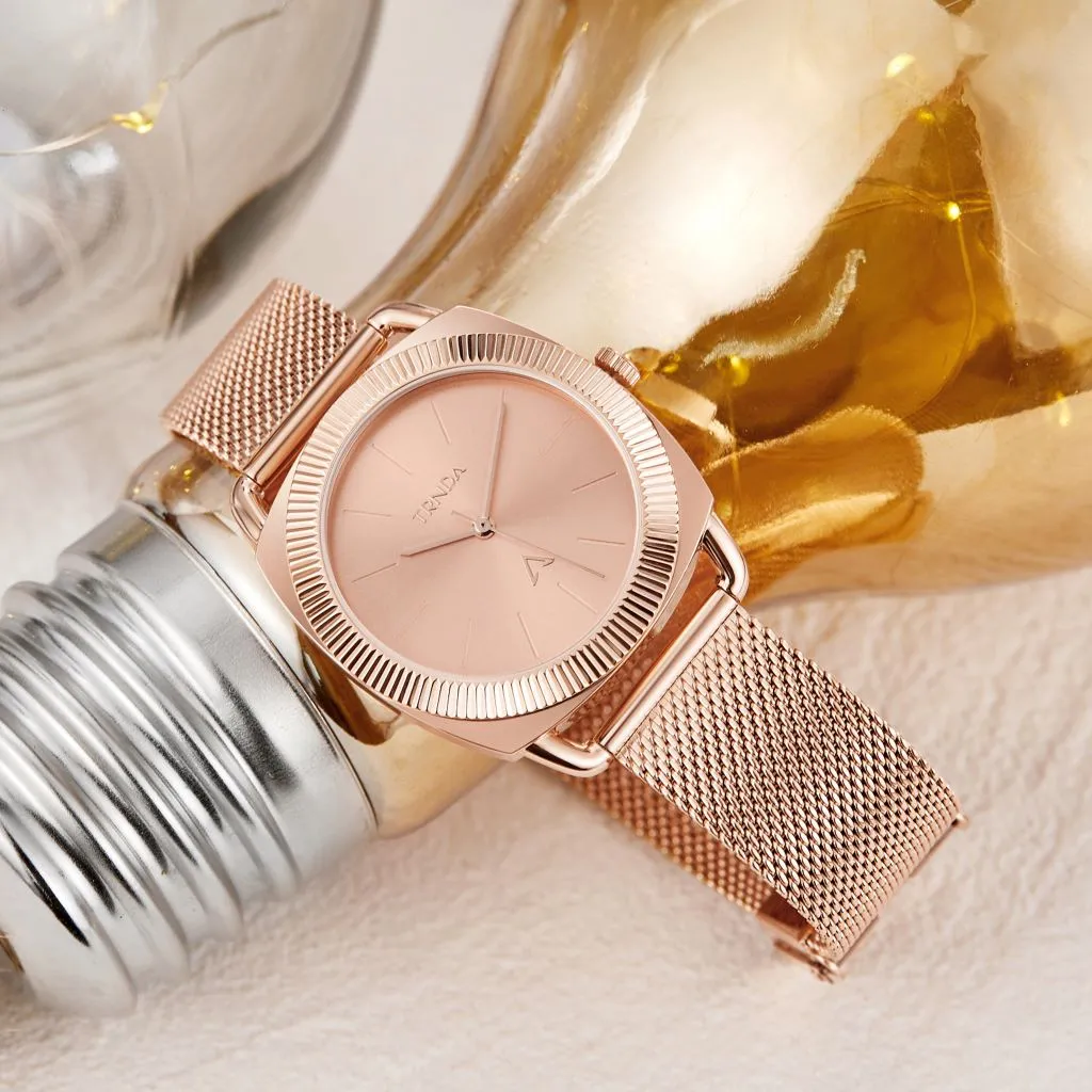 Trnda Stainless Steel Analog Women's Watch TR004L33C3-D6M3