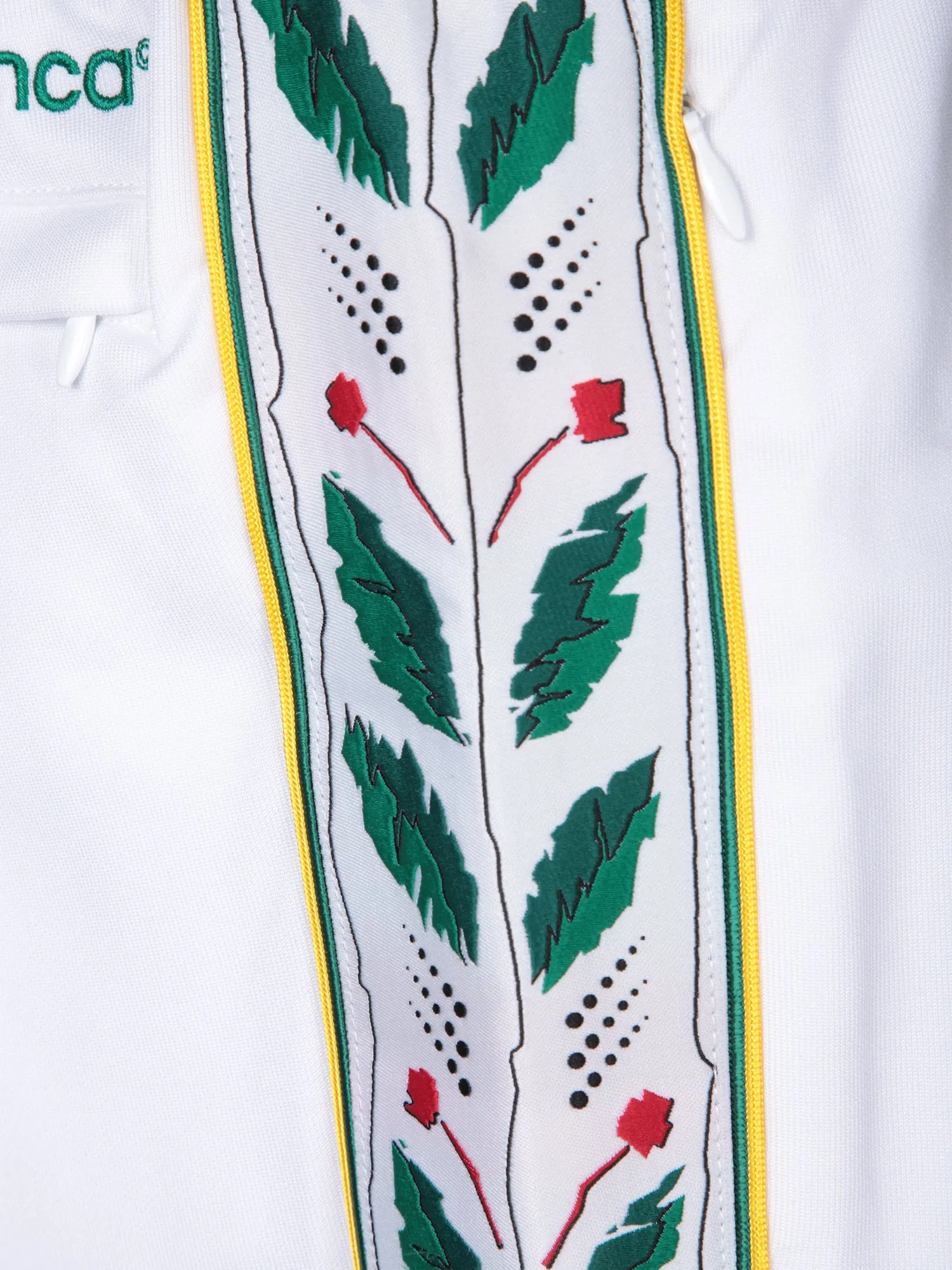 White Laurel Track Pants